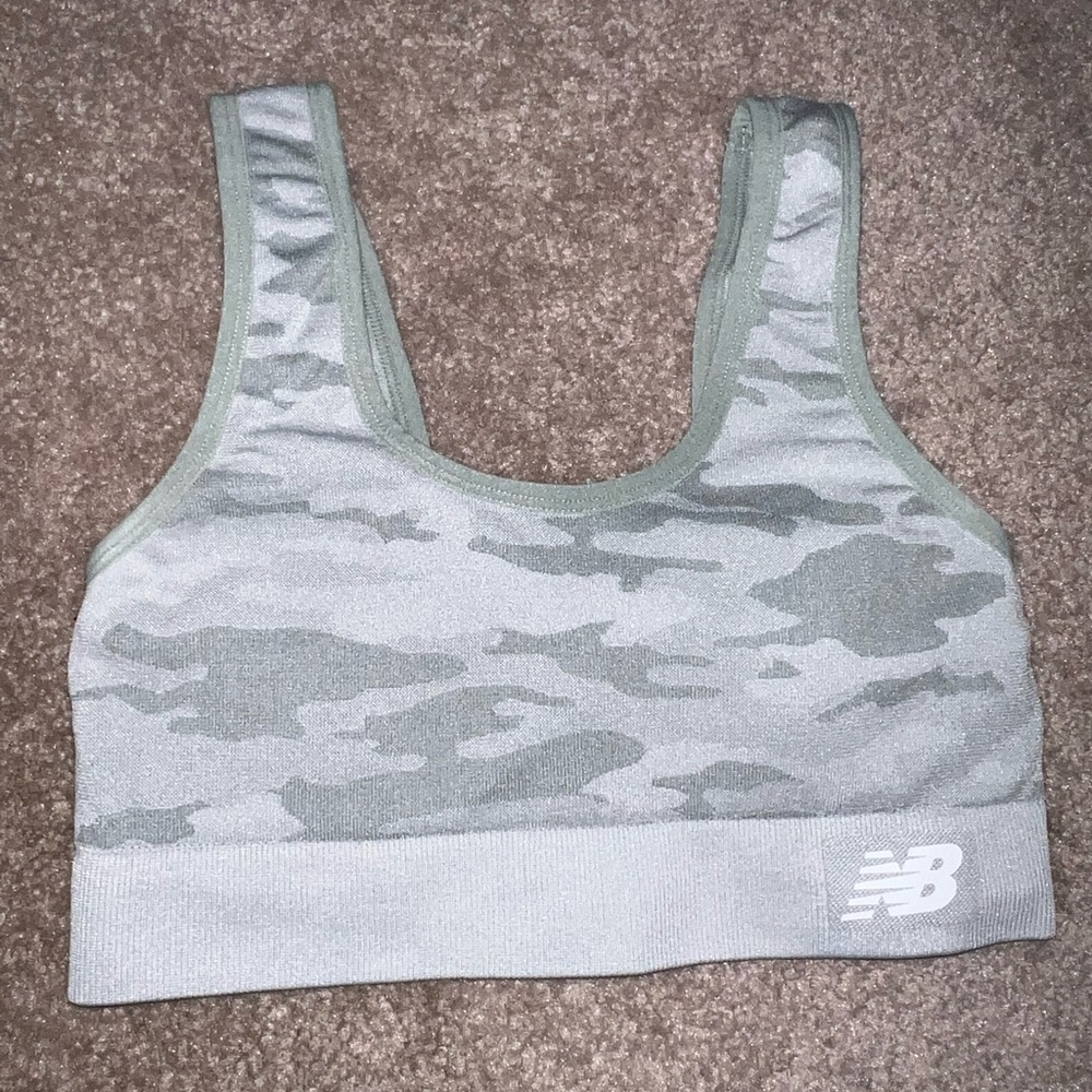 New balance camo sports bra